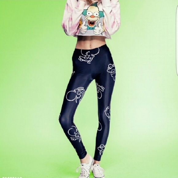 drop dead Pants - Drop Dead Itchy and Scratchy Leggings